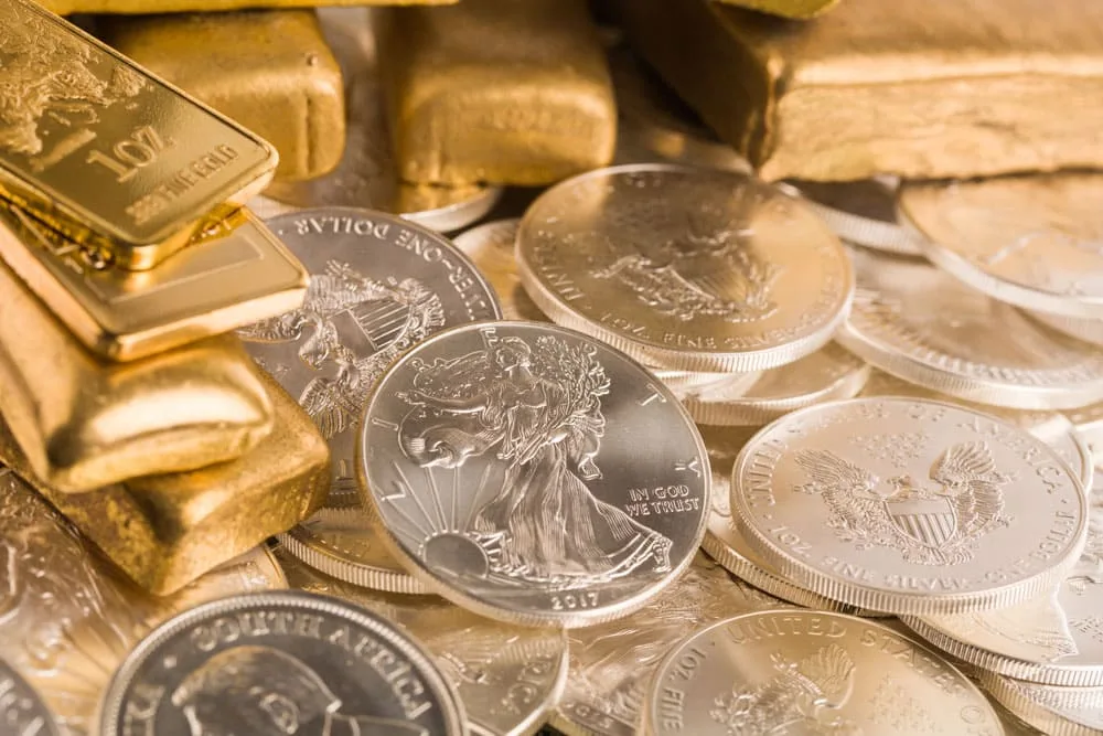 Retirement savings with gold and silver